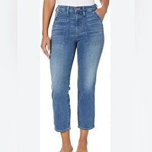 J. Crew Crop Ankle Patch Pocket Utility Jean Size 28P